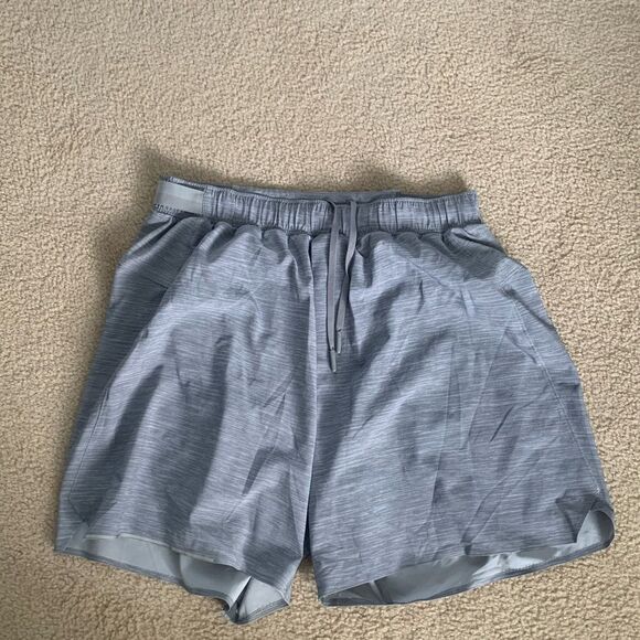 Men's Lululemon Gray Athletic Shorts - Picture 1 of 5